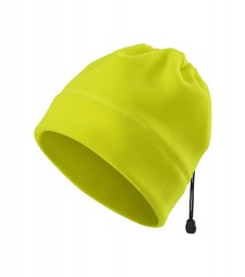 Fleece-Mütze/Halswärmer GELB
